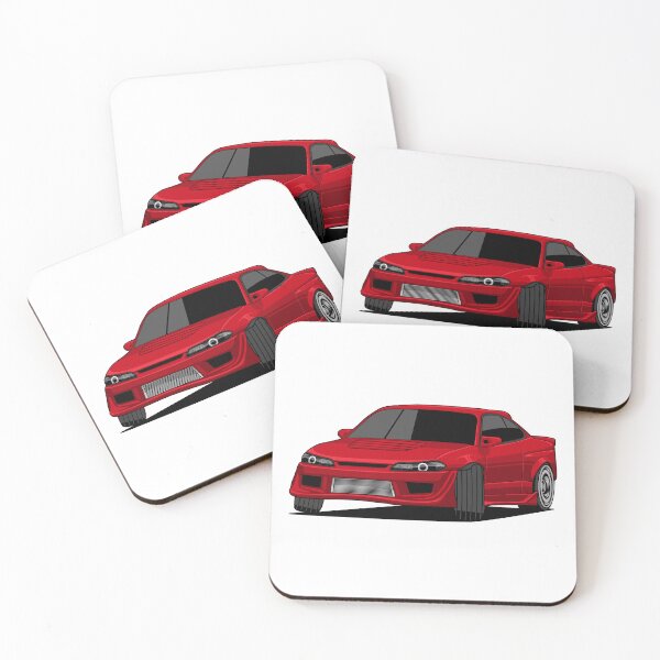 Item preview, Nissan S15 Silvia Red designed and sold by vektoranda.