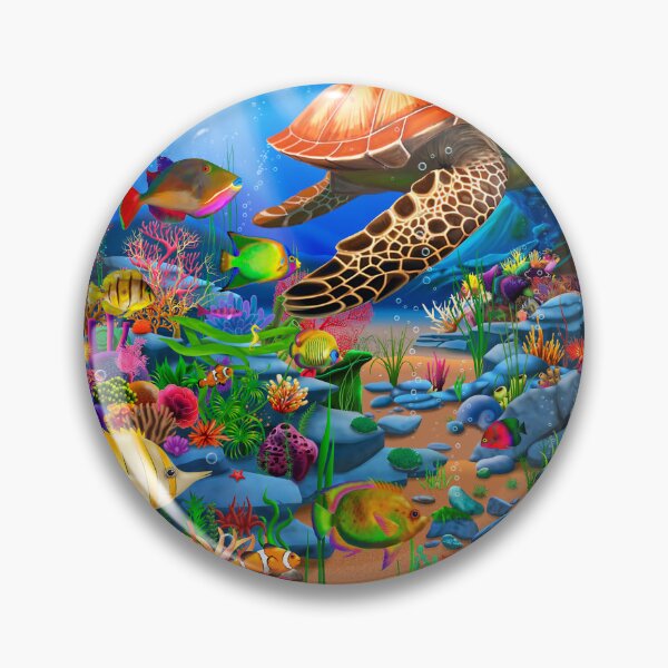 Item preview, Wondrous Ocean World designed and sold by GeraldNewtonArt.