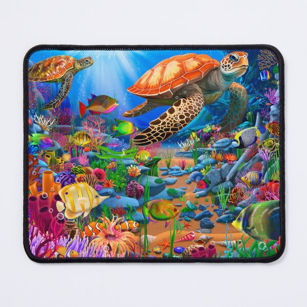 Item preview, Wondrous Ocean World designed and sold by GeraldNewtonArt.