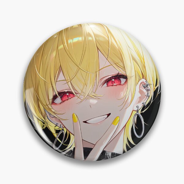 Item preview, Edgy Blonde Anime Girl Portrait in Yellow Streetwear designed and sold by Sergii Davydenko.