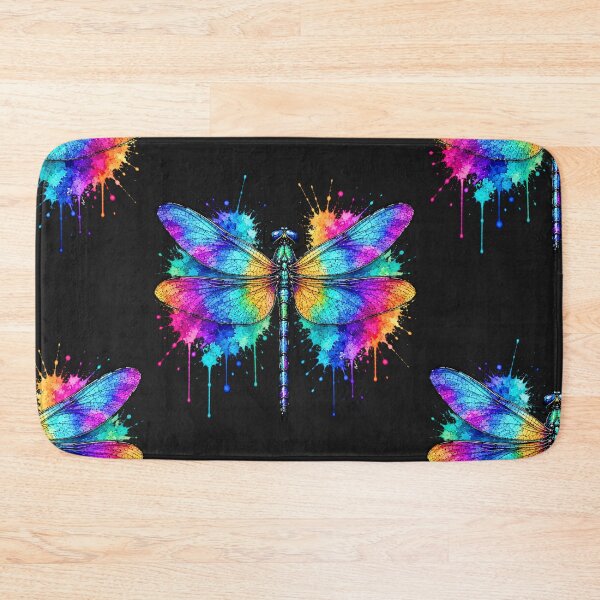 Item preview, Colorful Dragonfly Watercolor Art – Vibrant Nature Illustration designed and sold by ColorSplash123.