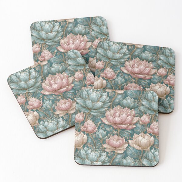Item preview, Charming Lotus Floral  - Botanical Garden Pattern - Retirement Gifts for Dad designed and sold by RoyalStarsPatts.