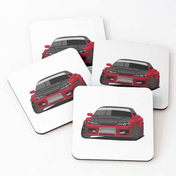 Item preview, Nissan S15 Silvia Red designed and sold by vektoranda.