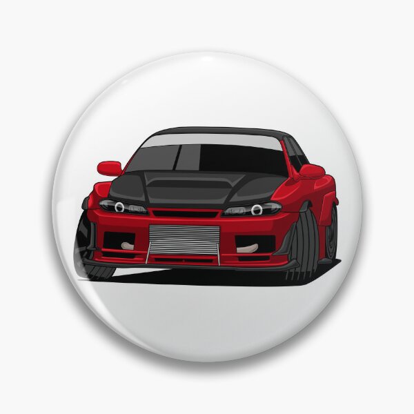 Item preview, Nissan S15 Silvia Red designed and sold by vektoranda.