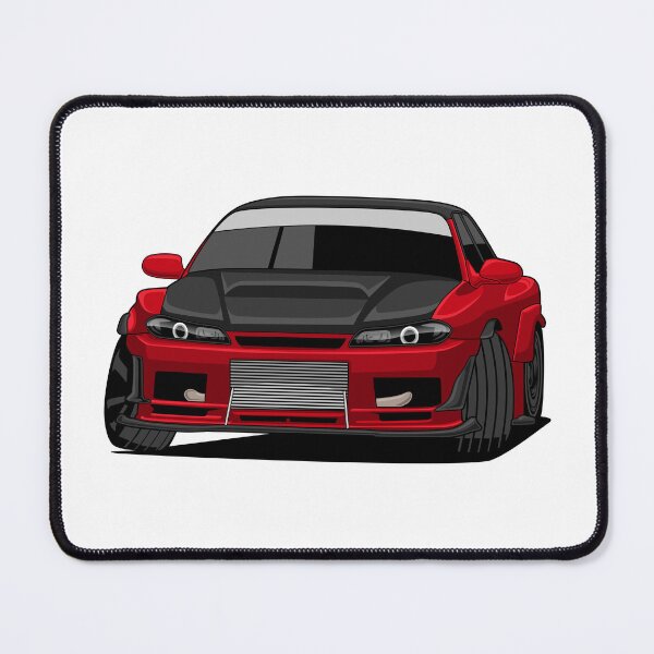 Item preview, Nissan S15 Silvia Red designed and sold by vektoranda.
