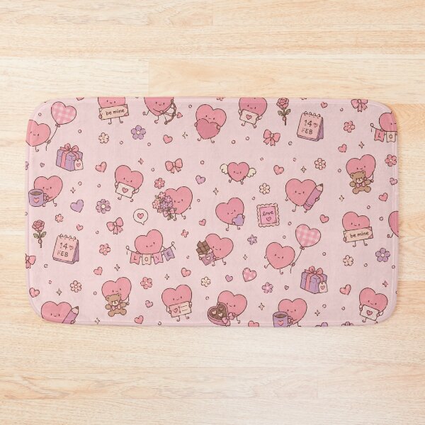 Item preview, A cute whimsical valentines day themed pattern designed and sold by ellinnur.