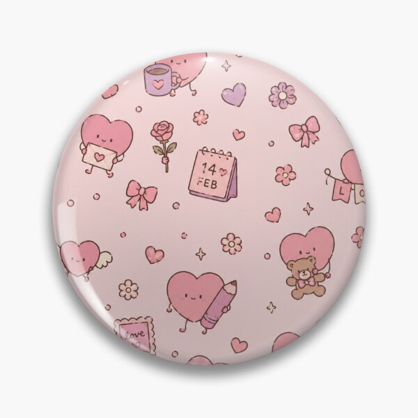 Item preview, A cute whimsical valentines day themed pattern designed and sold by ellinnur.