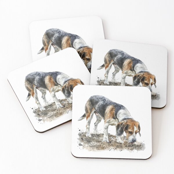 Item preview, Beagle Dog | Cute Puppy Aesthetic Art designed and sold by Mandayartstudio.
