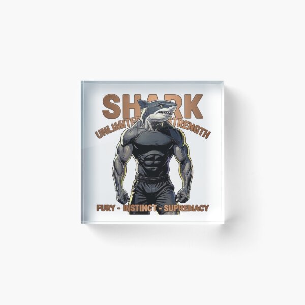 Item preview, SHARK - UNLIMITED STRENGTH designed and sold by The best online style shop.