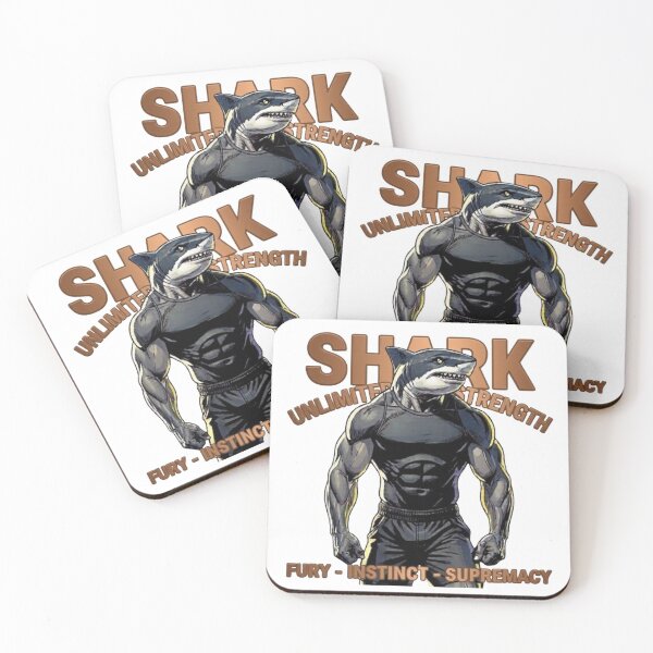 Item preview, SHARK - UNLIMITED STRENGTH designed and sold by The best online style shop.