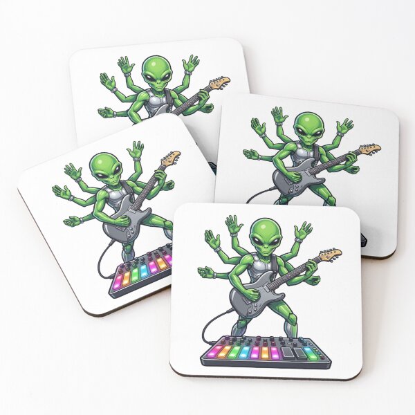 Item preview, Guitar Alien designed and sold by HiddenCitadel.