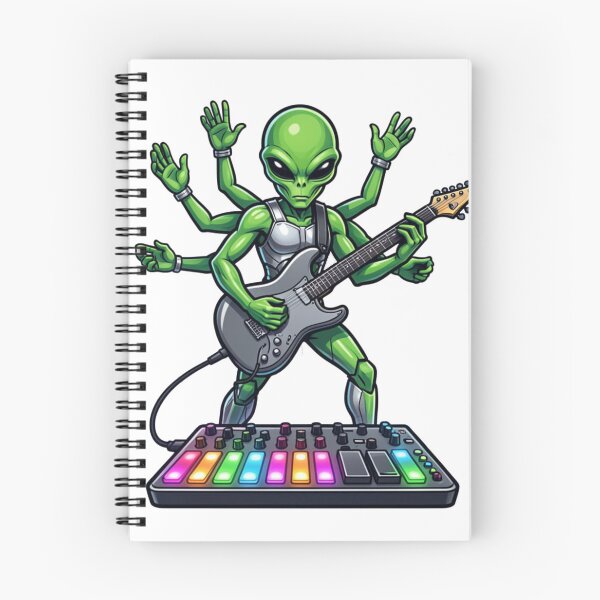 Item preview, Guitar Alien designed and sold by HiddenCitadel.