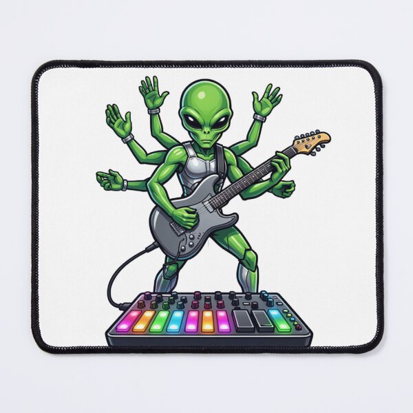 Item preview, Guitar Alien designed and sold by HiddenCitadel.