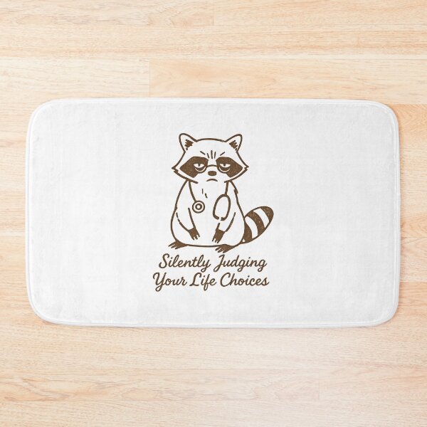 Item preview, Silently Judging Your Life Choices Shirt, Funny Raccoon Nurse T-Shirt, Deadpan Nurse Humor Gift Tee, Sarcastic Nurse Animal Shirt designed and sold by TshirtsLabs.