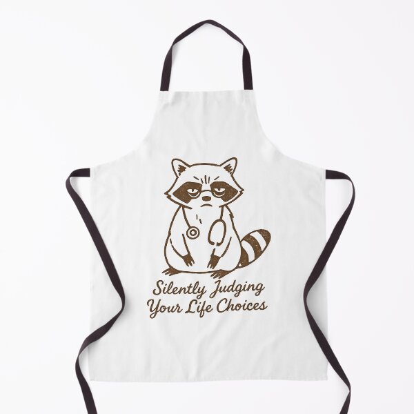 Item preview, Silently Judging Your Life Choices Shirt, Funny Raccoon Nurse T-Shirt, Deadpan Nurse Humor Gift Tee, Sarcastic Nurse Animal Shirt designed and sold by TshirtsLabs.