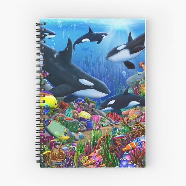 Item preview, Orca's of the Ocean designed and sold by GeraldNewtonArt.