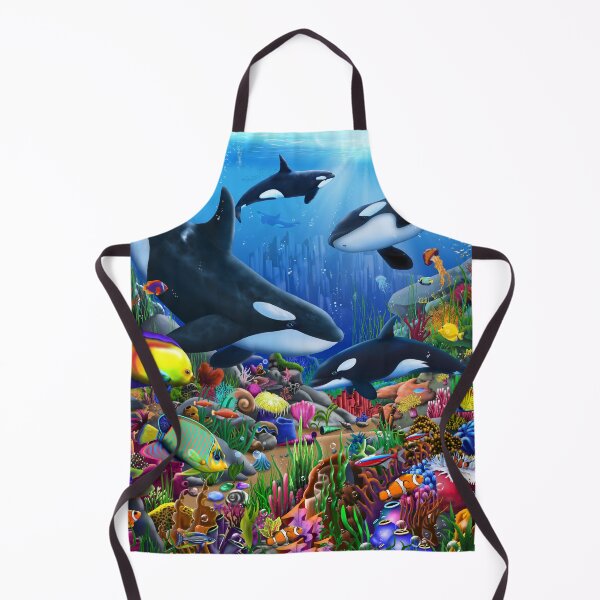 Item preview, Orca's of the Ocean designed and sold by GeraldNewtonArt.