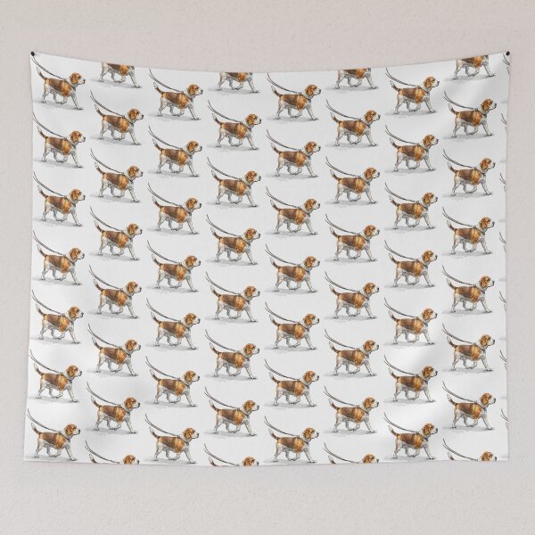 Item preview, Beagle Dog | Cute Puppy Aesthetic Art designed and sold by Mandayartstudio.