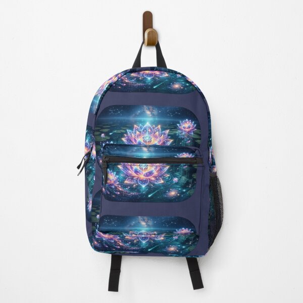 Item preview, Ethereal Cosmic Lotus of the Astral Lake - Visionary Art designed and sold by Duoluminis-luminko.