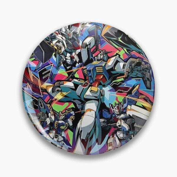 Item preview, Gundam | Retro Mecha Robot Battle | Futuristic Anime Robot Cyberpunk Art designed and sold by Dyan4.