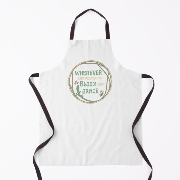 Item preview, Wherever Life Plants You Bloom with Grace designed and sold by BingBangDesigns.
