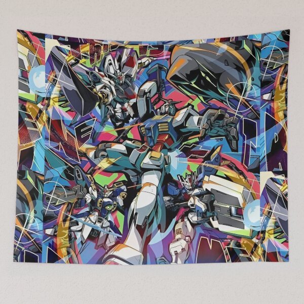 Item preview, Gundam | Retro Mecha Robot Battle | Futuristic Anime Robot Cyberpunk Art designed and sold by Dyan4.