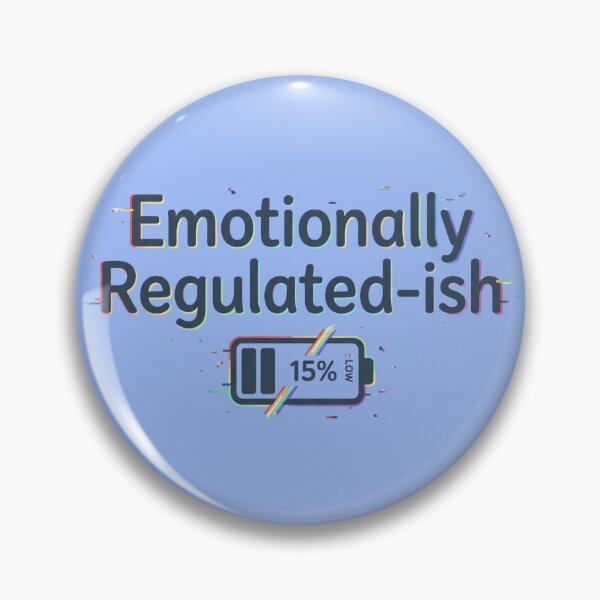 Item preview, Funny Neurodivergent Therapist Design Emotionally Regulated Ish LGBTQ ADHD Humor Gift designed and sold by Im-Ara.
