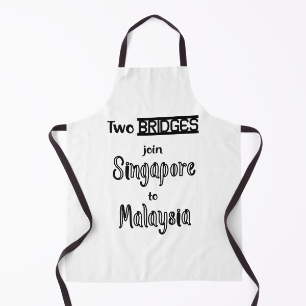 Item preview, Title: Two bridges join Singapore to Malaysia T-shirt. designed and sold by ArticlesTees.