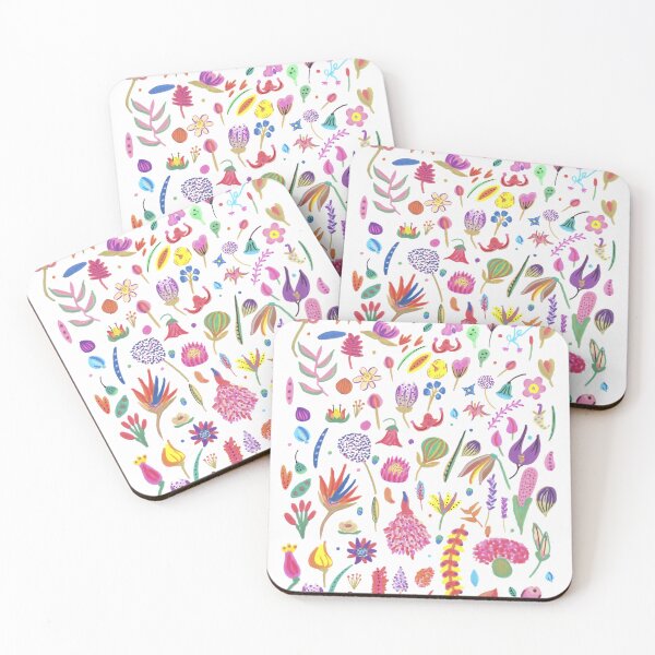 Item preview, Illustrated Botanical Garden of Wildflowers designed and sold by ElizabethCoelho.