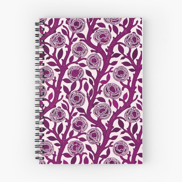 Item preview, Purple Art Deco Floral designed and sold by Reinvented Decors.