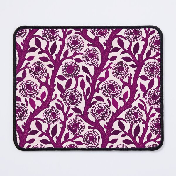 Item preview, Purple Art Deco Floral designed and sold by Reinvented Decors.