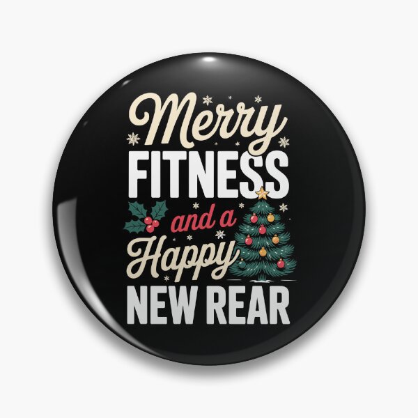 Item preview, Merry FITNESS and a Happy NEW REAR designed and sold by jkrphoto.