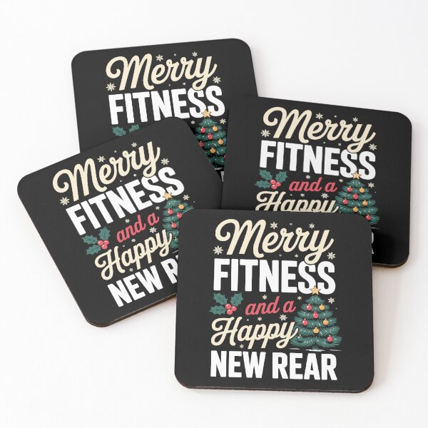 Item preview, Merry FITNESS and a Happy NEW REAR designed and sold by jkrphoto.