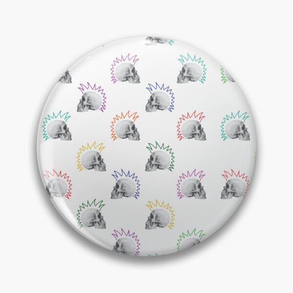 Item preview, Multi Colour Punk Skulls designed and sold by kerriestuff.