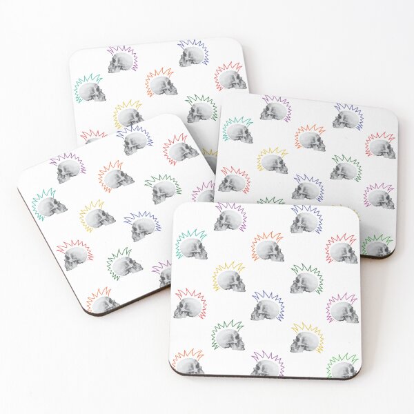 Item preview, Multi Colour Punk Skulls designed and sold by kerriestuff.