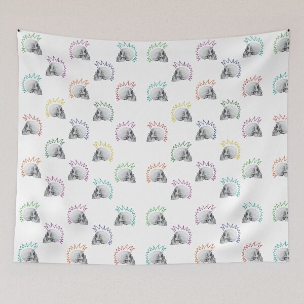 Item preview, Multi Colour Punk Skulls designed and sold by kerriestuff.