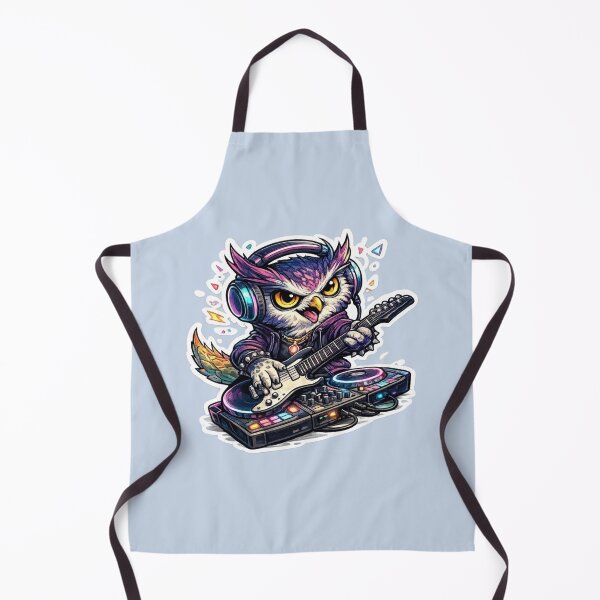 Item preview, Electro Owl Remix designed and sold by Safe Haven Pets.