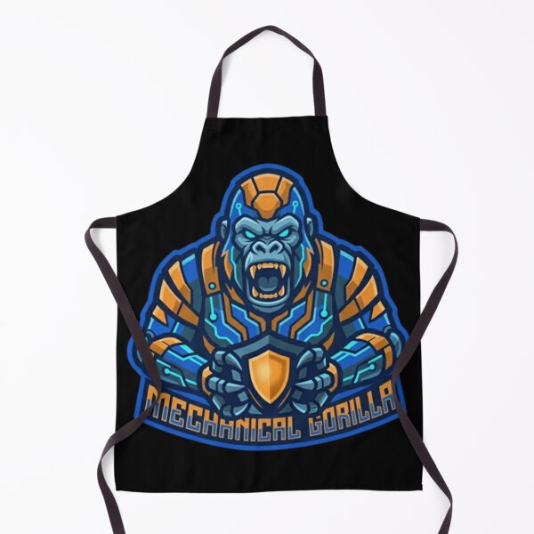 Item preview, Mechanical Gorilla Cyberpunk Gaming Mascot Design Alto Special designed and sold by Altospecial.