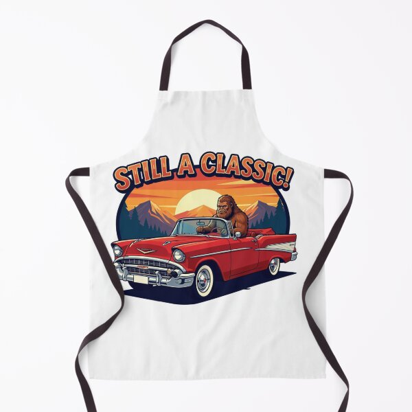 Item preview, Still a Classic - Bigfoot driving a '57 Chevy Convertible designed and sold by HiddenCitadel.