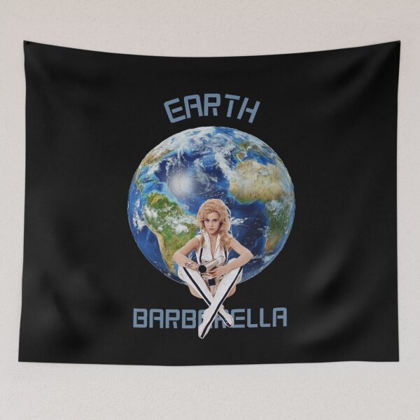 Item preview, Earth Welcomes Space Traveller Barbarella  designed and sold by famousflies313.