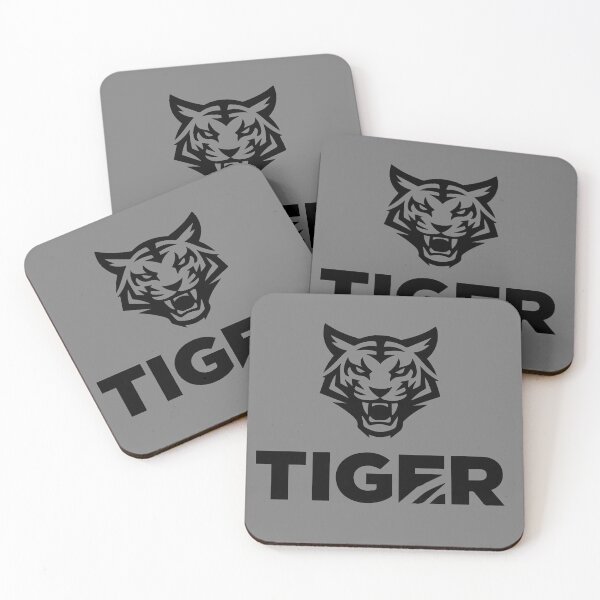 Item preview, Minimal Tiger Logo | Modern Wildlife Graphic | Wild Animal Design designed and sold by BankshopTH.