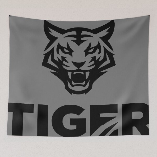 Item preview, Minimal Tiger Logo | Modern Wildlife Graphic | Wild Animal Design designed and sold by BankshopTH.