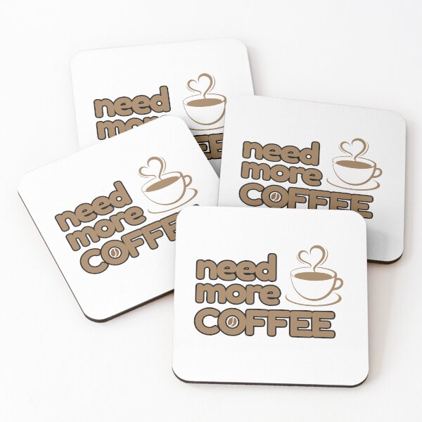 Item preview, Need More Coffee! Cute Coffee Lover Design & Cozy Aesthetic designed and sold by Frafri92.