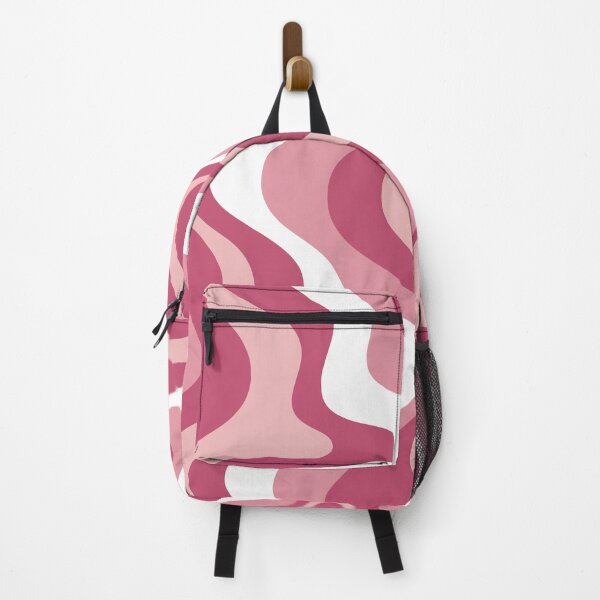 Item preview, Liquid Swirl Retro Abstract in pinks tones, Light Blush, Cream, and White designed and sold by Differenceee.