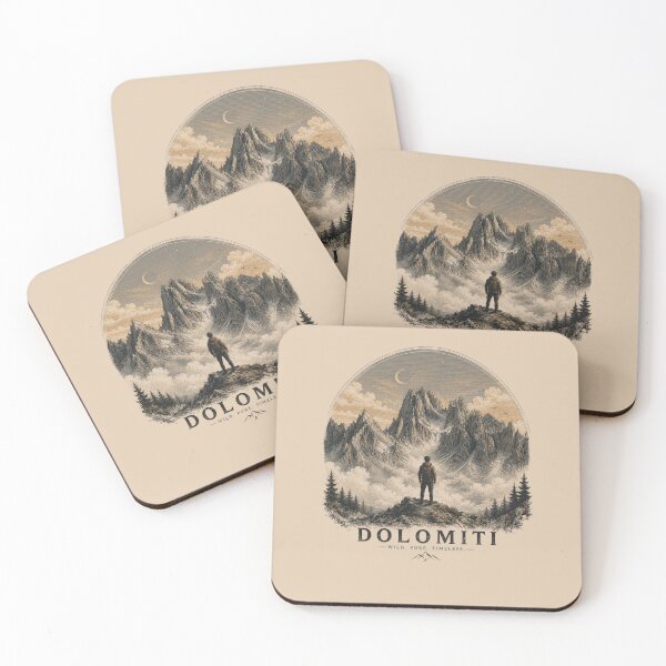 Item preview, Cadini di Misurina from Tre Cime di Lavaredo Dolomites Dolomiti Hiking Misurina designed and sold by SlothcoreVibes.