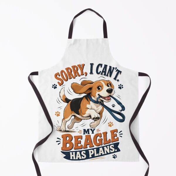 Item preview, Sorry I Can’t My Beagle Has Plans Funny Design designed and sold by Tong4130.