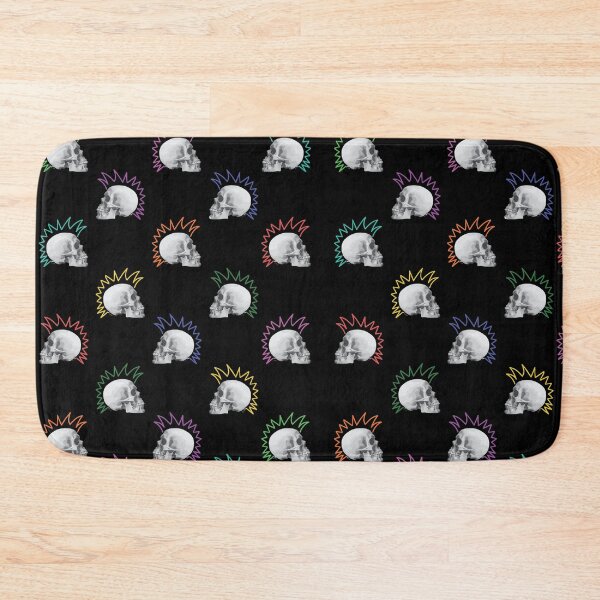 Item preview, Multi Colour Mohawk Punk Skulls designed and sold by kerriestuff.