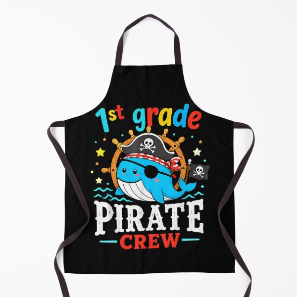 Item preview, First Grade Pirate Crew Cute Whale Back To School Adventure designed and sold by PhocoNibict.