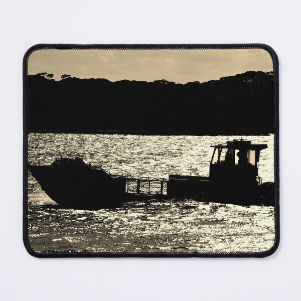 Item preview, Oyster Vessel Leaving Coffin Bay designed and sold by Images-on-Eyre.