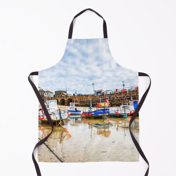 Item preview, St Ives Harbour Fishing Boats at Low Tide, Cornwall, England designed and sold by Paul Thompson Photography.